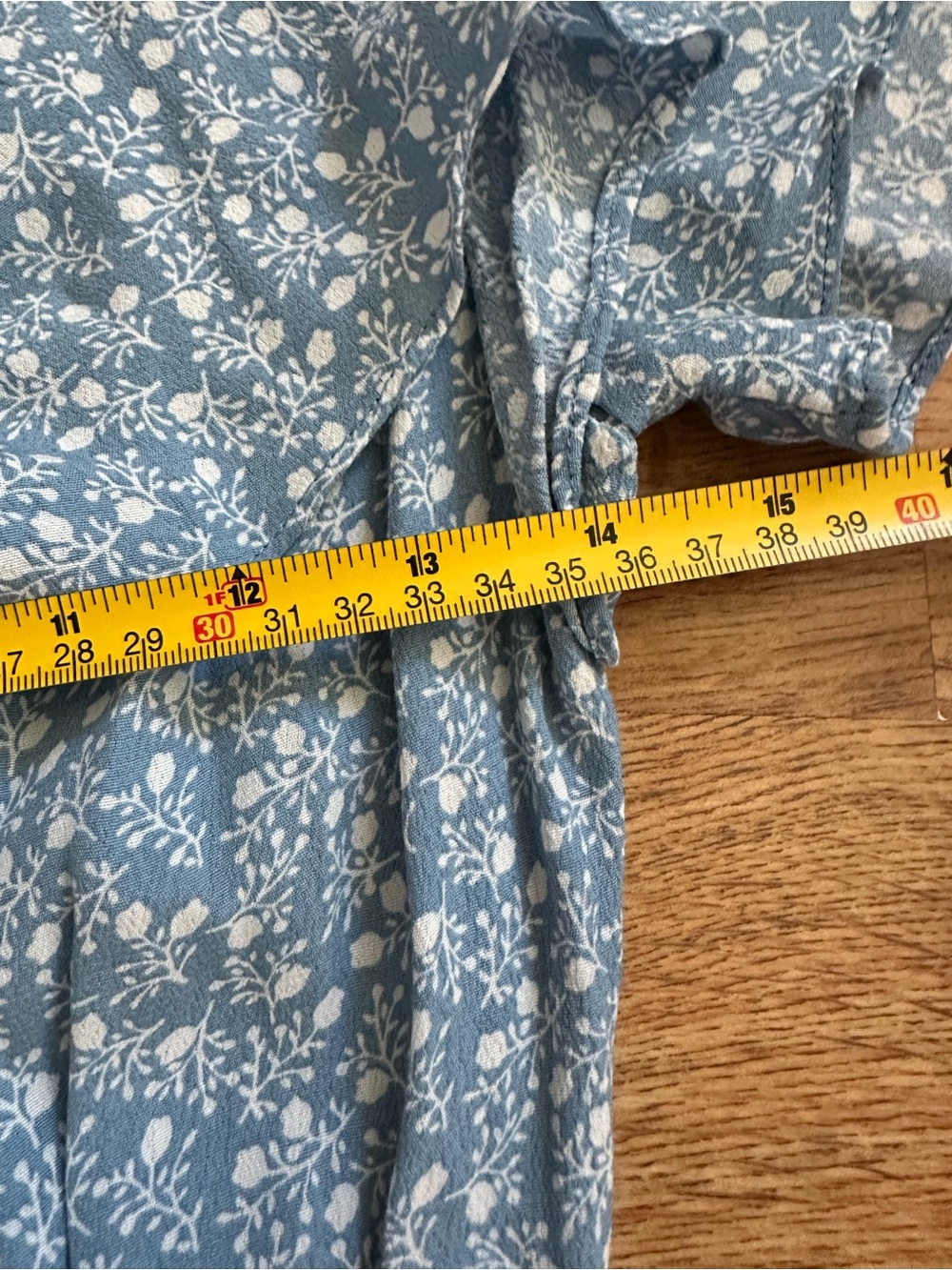 Los Angeles Atelier & Other Stories Blue White Floral Wrap Dress US 2 - Picture 14 of 16